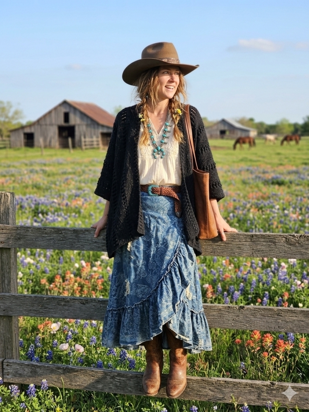 Black Open Knit Women's Shrug - Lightweight Boho Cardigan